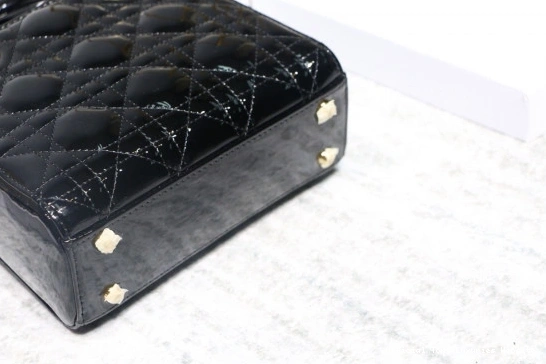 Tony Luxuries With Mini diro leather Cow Lady patent 0812